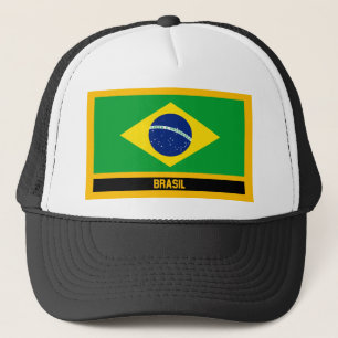 Brasil Flag Trucker Pet