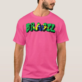 Brasil Graffiti Hip Hop Brazilië T-shirt