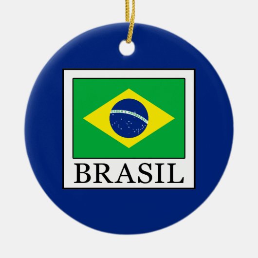 Brasil Keramisch Ornament (Voorkant)