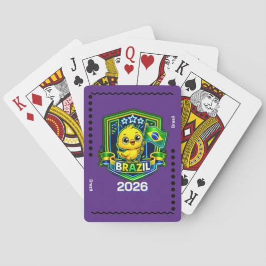 Brasil Kids Pokerkaarten (Achterkant)