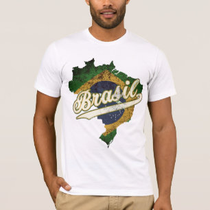 Brasil Map T-shirt