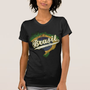 Brasil Map T-shirt