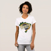 Brasil Map T-shirt (Voorkant volledig)