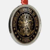 Brasil Metalen Ornament (Rechts)