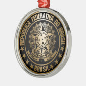 Brasil Metalen Ornament (Links)