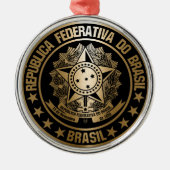 Brasil Metalen Ornament (Voorkant)