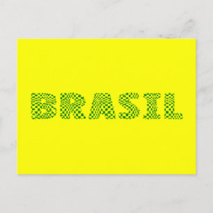 Brasil Optical Logo - Braziliaans bos groen Briefkaart