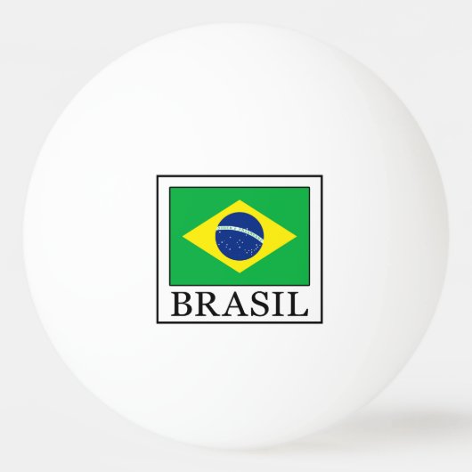 Brasil Pingpongbal (Voorkant)
