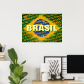 Brasil Poster (Thuiskantoor)