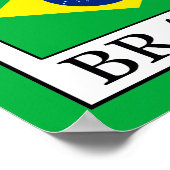 Brasil Poster (Hoek)