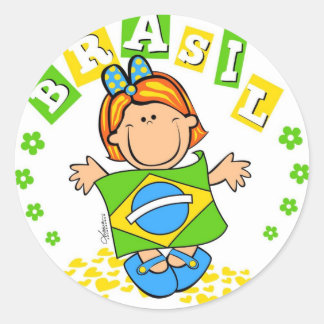 Brasil Ronde Sticker