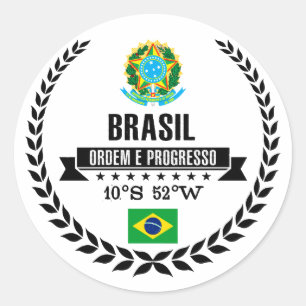 Brasil Ronde Sticker
