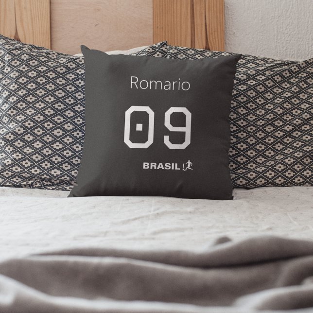 Brasil Seleção Legend Decor Fan Home Accent Kussen (Creator heeft geüpload)
