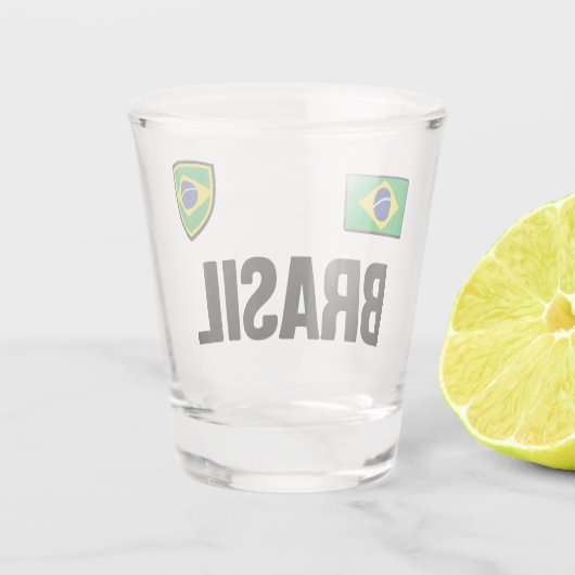 Brasil Shot Glas (Achterkant)