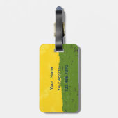 Brasil Soccer Bagagelabel (Achterkant verticaal)