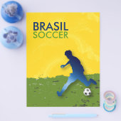 Brasil Soccer Flyer (Enkel)