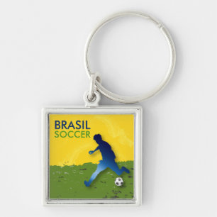 Brasil Soccer Sleutelhanger