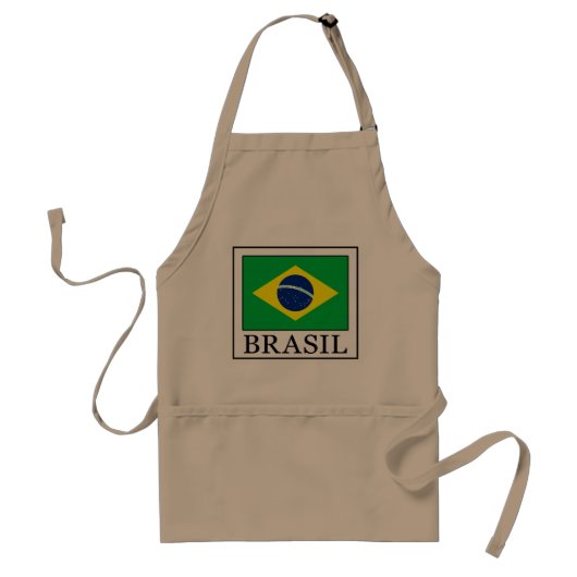 Brasil Standaard Schort (Voorkant)