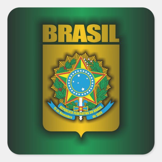 "Brasil Steel" Stickers (Voorkant)