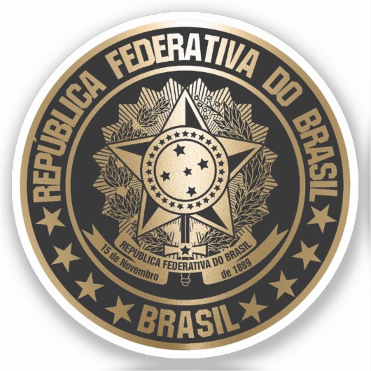 Brasil Sticker (Voorkant)