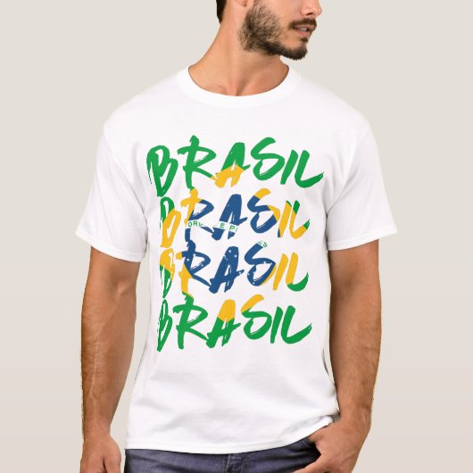 Brasil T-shirt (Voorkant)