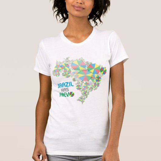 Brasil tem Frevo T-shirt (Voorkant)
