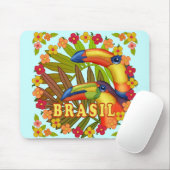 Brasil Toucans mousepad Muismat (Met muis)