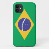 Brasil vlag Case-Mate iPhone case (Achterkant)