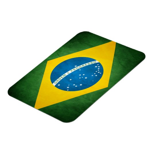 Brasil Vlag Magneet (Linkerzijde)
