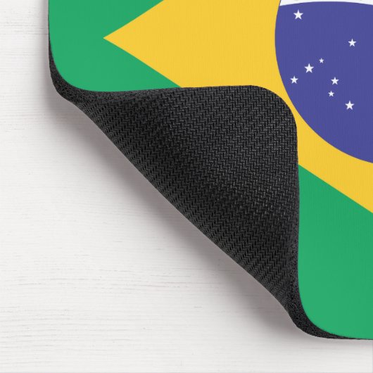 Brasil vlag muismat (Hoek)