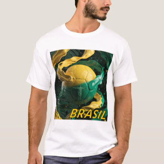 Brasil Voetbal Fan T-Shirt | Voetbal Trots | Werel