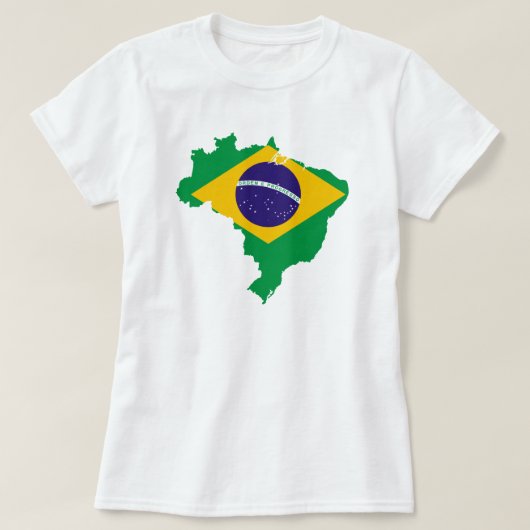 Brasil voor Dames 3 T-shirt (Design voorkant)