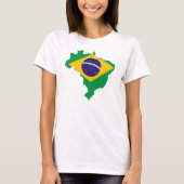 Brasil voor Dames 3 T-shirt (Voorkant)