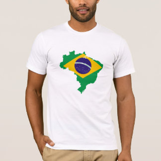 Brasil voor mannen t-shirt