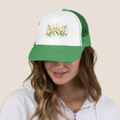 Brasil Watercolor Splatter Artistic Trucker Pet (In situ)