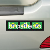 Brasileiro Bumpersticker (Op auto)