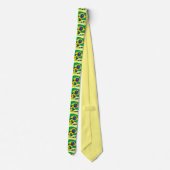 Brasileiro Futebol e Bandeira Stropdas (Achterkant)