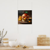 Brasilia Bites: Picanha Perfection Poster (Keuken)