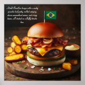 Brasilia Bites: Picanha Perfection Poster (Voorkant)
