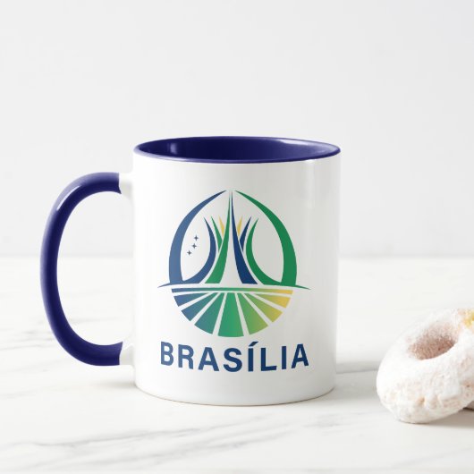 Brasilia Brazil Capital Mok (Met donut)