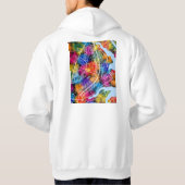 Brasília Brazil City Map Hoodie (Achterkant)