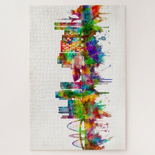 Brasilia Brazilië Skyline Legpuzzel (Verticaal)