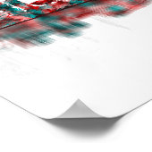 Brasilia Brazilië Skyline Poster (Hoek)