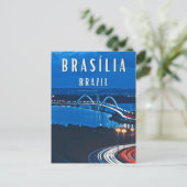 Brasilia: De futuristische stad in het hart van Br Briefkaart (Staand voorkant)