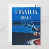 Brasilia: De futuristische stad in het hart van Br Briefkaart (Voorkant / Achterkant)