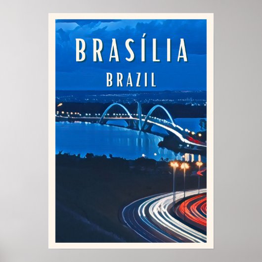 Brasilia: De futuristische stad in het hart van Br Poster (Voorkant)