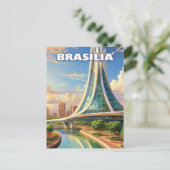 Brasilia (film) briefkaart (Staand voorkant)