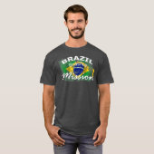 Brasilia Mormon LDS Mission Missionary T-shirt (Voorkant volledig)