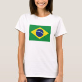 Brasiliaanse vlagdames | Brasil t-shirt (Voorkant)