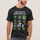 Brasilien Spruch | Lustiger Freizeit Spruch Brasil T-shirt (Voorkant)